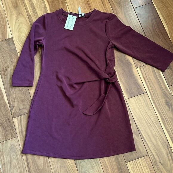 NWT burgundy dress. Sz Medium - Picture 1 of 6